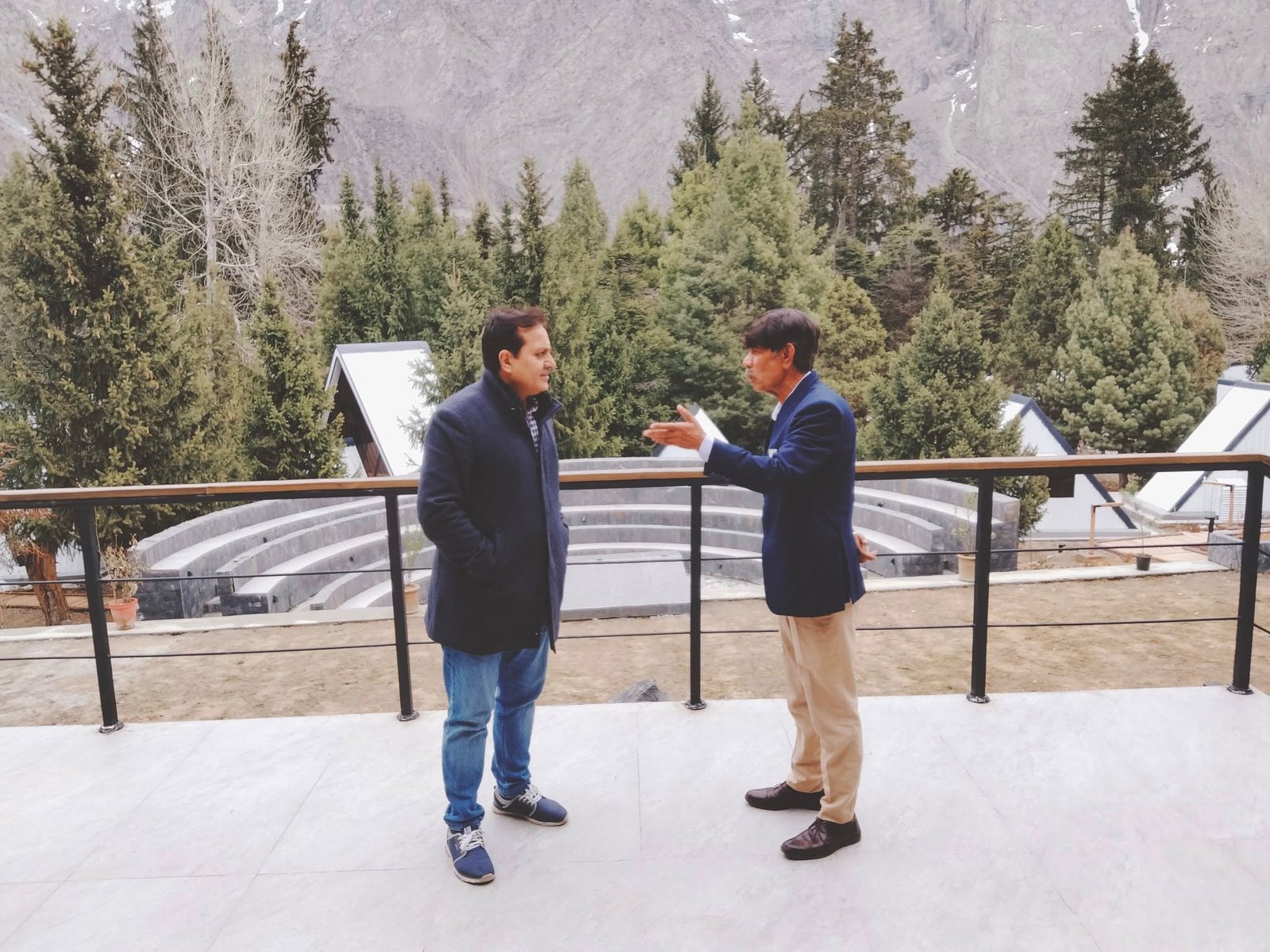 Director Tourism/Controller DTS GB Inspects Hospitality Facilities in Naltar Valley