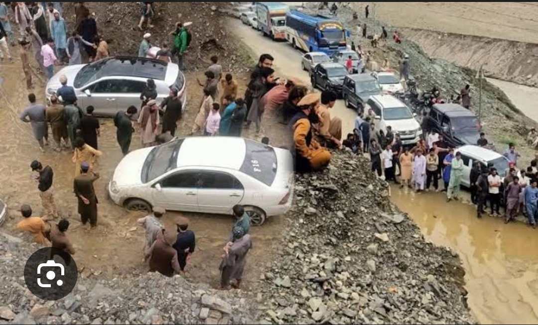 Landslides Block Karakoram Highway Between Pattan and Bursin After Heavy Rainfall